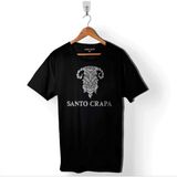 Kendim Seçtim Gta V 5 Grand Theft Auto Santo Crapa Baskılı Tişört Unisex T-Shirt - Siyah