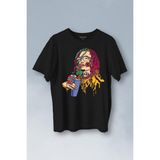 Kendim Seçtim Gucci Gang Amerika Rap Hip Hop Baskılı T-Shirt - Siyah
