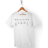 Kendim Seçtim Half Lıfe 2 Halflıfe2 Counter Strıke Logo Erkek Tişört - Beyaz - Renkli
