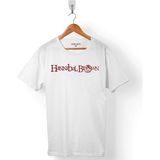 Kendim Seçtim Hannıbal Brown Presents Logo Erkek Tişört - Beyaz - Renkli - 2XL