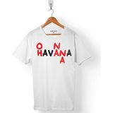 Kendim Seçtim Havana Ohh Na Na Camıla Cabello Erkek Tişört - XL - Beyaz - Renkli