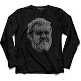 Kendim Seçtim Hodor Quote Game Of Thrones Uzun Kollu Tişört - 001-Siyah - XL