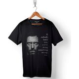 Kendim Seçtim If Nobody Dr House Hates You Hugh Laurie Baskılı Siyah Unisex T-Shirt