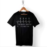 Kendim Seçtim It's It Is A Biker Thing Motorcycle Motosiklet Baskılı Tişört Unisex T-Shirt - Siyah