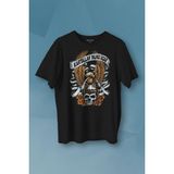 Kendim Seçtim Kartal 1903 Kartallar Yalnız Uçar Beşiktaş Baskılı Tişört Unisex T-Shirt10 - 2XL - Siyah