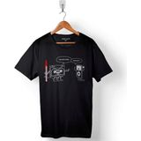 Kendim Seçtim Kaset Kalem Nostalji Star Wars I Am Your Father Baskılı Tişört Unisex T-Shirt - Siyah