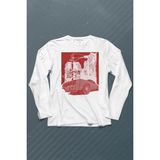 Kendim Seçtim Klasik Araba Retro Vintage Classic Car Motor Uzun Kollu Tişört - 001-Beyaz - XL