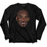 Kendim Seçtim Kobe Braynt Black Mamba Nba Basketball Uzun Kollu Tişört - 001-Siyah - 2XL