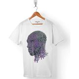 Kendim Seçtim Kobe Bryant Black Mamba Nba Basketball Erkek Tişört - Beyaz - Renkli - 2XL
