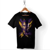 Kendim Seçtim Kobe Bryant Stibel Black Mamba Nba Basketbol Baskılı Tişört T-Shirt - XL - Siyah