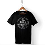 Kendim Seçtim Kral Kara Kobra Yılan King Black Snake Cobra Baskılı Tişört Unisex T-Shirt - Siyah