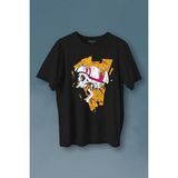 Kendim Seçtim Kurukafa Metal Skull Rock Baskılı Tişört T-Shirt - XL - Siyah