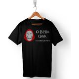 Kendim Seçtim La Casa De Papel O Cıao Çav Bella Dalı Maske Erkek Tişört - XL - Siyah