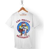 Kendim Seçtim Los Pollos Breaking Bad Tavukçu Beyaz Erkek Tişört