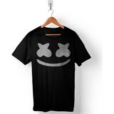 Kendim Seçtim Marshmello Dj Chrıstopher Comstock Erkek Tişört - XS - Siyah