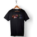 Kendim Seçtim Marvel Spiderman Hulk Deadpool Iron Man Baskılı Tişört Unisex T-Shirt - Siyah - 2XL