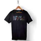 Kendim Seçtim Marvel Spiderman Hulk Deadpool Iron Man Baskılı Tişört Unisex T-Shirt - Siyah - XL