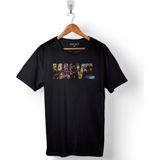 Kendim Seçtim Marvel Spiderman Hulk Deadpool Iron Man Baskılı Tişört Unisex T-Shirt - Siyah
