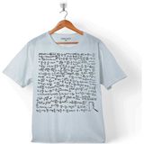 Kendim Seçtim Matematik Denklemi İntihar Eınsteın Problem Çocuk T-Shirt - 7 - 8 Yaş - Beyaz