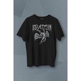 Kendim Seçtim Metafisica Metallica Metafizik Felsefe Filozof Baskılı Tişört T-Shirt - Siyah