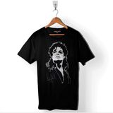 Kendim Seçtim Michael Jackson Dance Moon Light Dancing Dans Baskılı Siyah Unisex T-Shirt