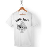 Kendim Seçtim Motorhead Logo Age Of Spades Everything Else Erkek Tişört - XS - Beyaz
