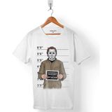 Kendim Seçtim Mr Michael Myers Bad Boy Beyaz Erkek Tişört