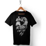 Kendim Seçtim Muhammed Alı Nothıng Cant Stop Me Erkek Tişört - Siyah