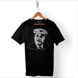 Kendim Seçtim Neşet Ertaş Bozkırın Tezenesi Türk Halk Müziği Baskılı Siyah Unisex T-Shirt