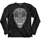 Kendim Seçtim New Batman Dark Knıght Kara Şovalye Yeni Joker Uzun Kollu Tişört - 001-Siyah - 2XL