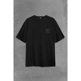 Kendim Seçtim Pi Sayısı Günü 3,14 3.14 Matematik Mathematica Sırt Ön Baskılı Oversize Tişört T-Shirt - Siyah