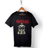 Kendim Seçtim Pug Rock Pugs Dead Metal Music Köpek Baskılı Tişört T-Shirt - XS - Siyah