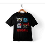 Kendim Seçtim Red Ball 4 Crazy Kırmızı Top Çocuk T-Shirt - 5 - 6 Yaş - Siyah