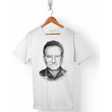 Kendim Seçtim Robin Williams Anısına Hollywood Beyaz Erkek Tişört