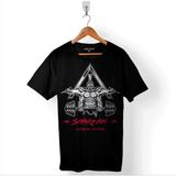 Kendim Seçtim Spartan Extreme Fitness Halter Gym Bodybuilding Baskılı Tişört T-Shirt - 2XL - Siyah