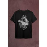 Kendim Seçtim Stanley Kubrick Full Metal Jacket Filmi 1995 Baskılı Tişört T-Shirt - XS - Siyah