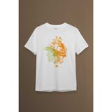 Kendim Seçtim Stanley Kubrick Full Metal Jacket Filmi 1995 Orange Baskılı Tişört Unisex T-Shirt - Beyaz
