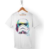 Kendim Seçtim Star Wars Fresh Drawing Darth Vader Beyaz Erkek Tişört