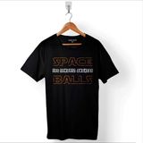 Kendim Seçtim Star Wars Jedi Spaceballs The Schwartz Awakens Baskılı Tişört T-Shirt - 2XL - Siyah