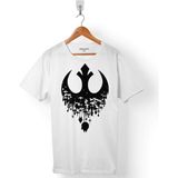 Kendim Seçtim Star Wars Yıldız Savaşları Vader Silüet Tasarım Beyaz Erkek Tişört