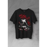 Kendim Seçtim Stay Away From My City Dd Halloween Cadılar Bayramı Baskılı Tişört T-Shirt - 2XL - Siyah