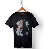 Kendim Seçtim Sword Art Online Yuukı Asuna Kırıgaya Death Note Baskılı Tişört T-Shirt - XL - Siyah