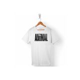 Kendim Seçtim T01B3156 Beyaz Animal Fitness Gym Tank Top Atlet Sporcu Atleti 2 Erkek T-shirt