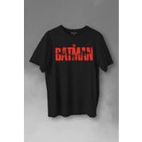 Kendim Seçtim T01S3814 Batman Robin Joker Gothem Logo Marvel Dc Film Movie Baskılı Siyah Unisex T-shirt