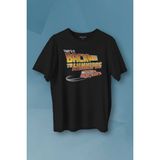 Kendim Seçtim That Is It Back To Winnipeg Araba Future Geleceğe Dönüş Baskılı Tişört T-Shirt - Siyah - 2XL