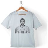Kendim Seçtim The Kıng Leo Lionel Messi Barcelona Forma Beyaz Çocuk T-Shirt - 7 - 8 Yaş
