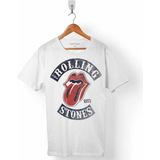 Kendim Seçtim The Rollıng Stones Tour 1978 Erkek Tişört - Beyaz