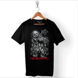 Kendim Seçtim The Walking Dead Yürüyen Ölüler God Forgive Us Baskılı Tişört Unisex T-Shirt - Siyah - XS