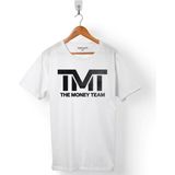Kendim Seçtim TMT Logo The Money Team Para Takımı Beyaz Erkek Tişört