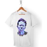 Kendim Seçtim Tom Waits For No One Silüet Beyaz Erkek Tişört